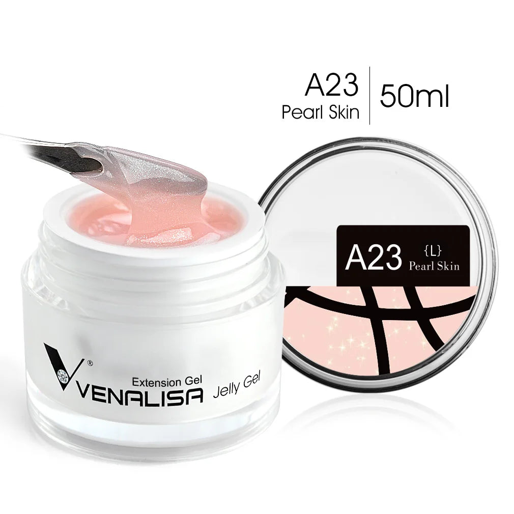 50ml VENALISA Builder UV Contruction Gel Jelly Gel Nude Skin Collection Nail Form Keep Nail C Arc Soak Off UV LED Camouflage Gel