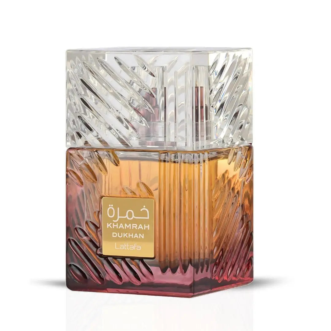 Lattafa Khamrah Dukhan Unisex Eau de Toilette Spray, 3.4 oz/100 ml