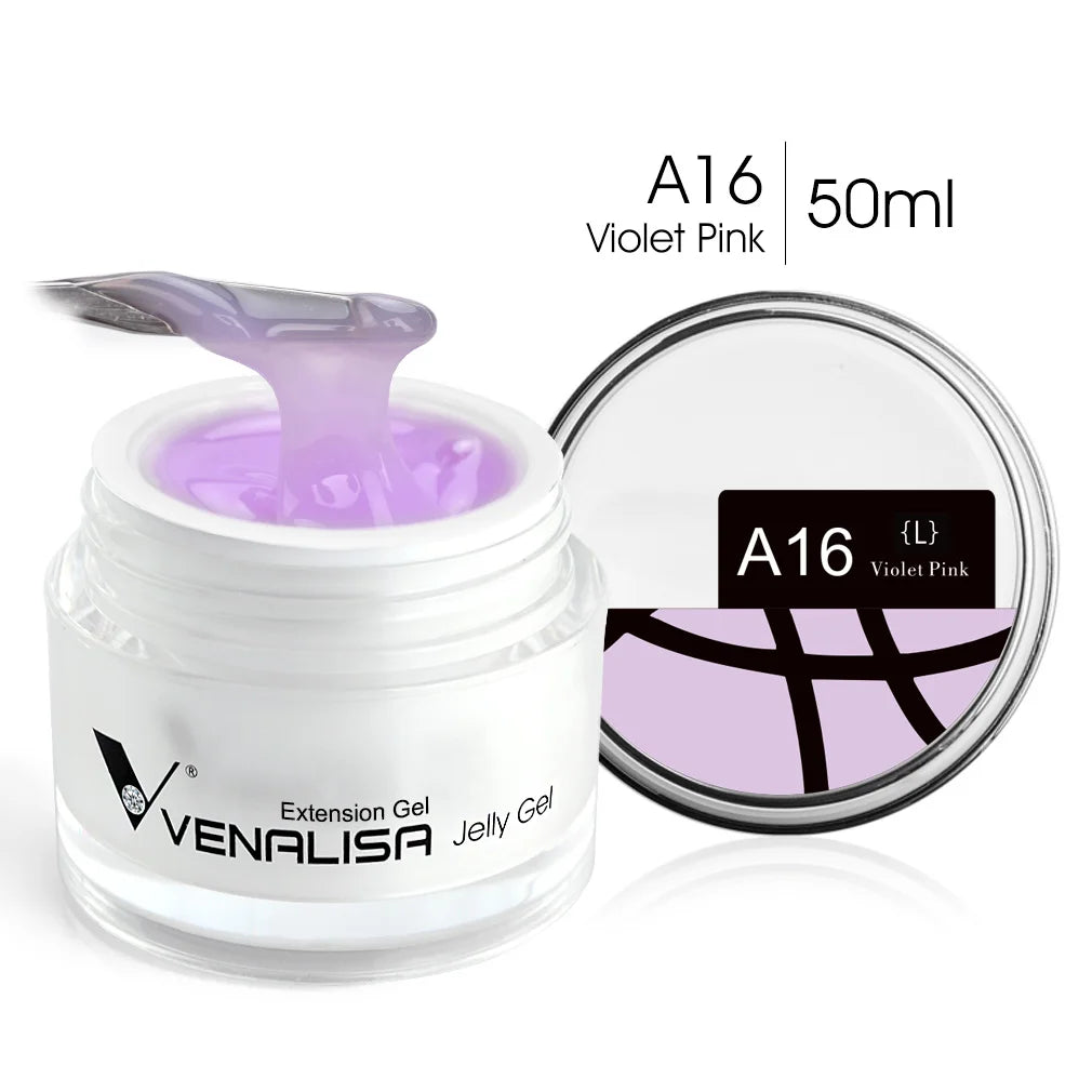 50ml VENALISA Builder UV Contruction Gel Jelly Gel Nude Skin Collection Nail Form Keep Nail C Arc Soak Off UV LED Camouflage Gel