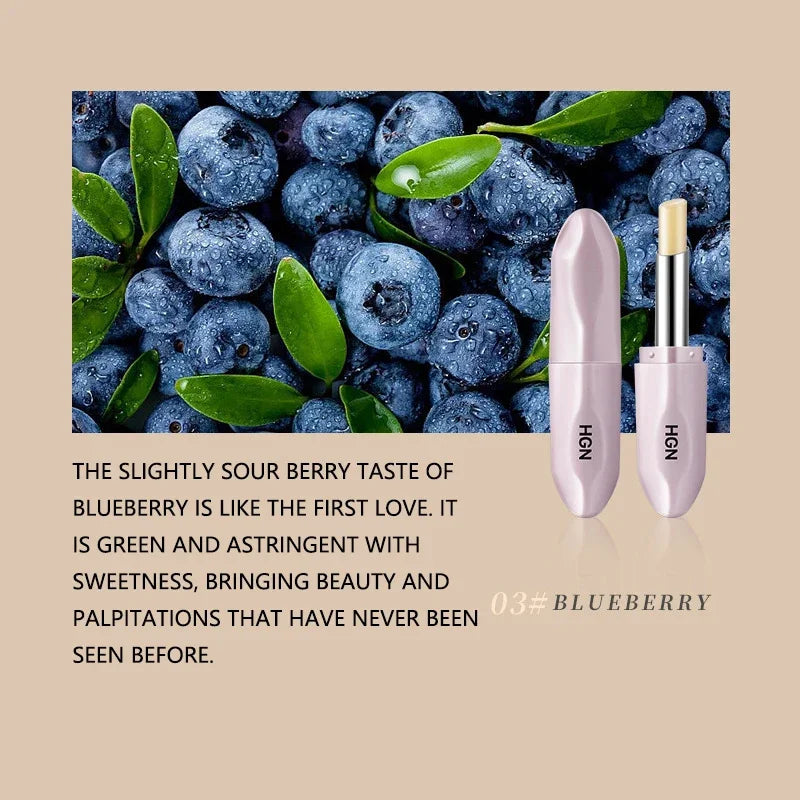 Long Lasting Natural Lipbalm Fruit Flavor Moisturizing Not Greasy Lipgloss Anti Drying Nourishing Lip Men and Women Lip Balm