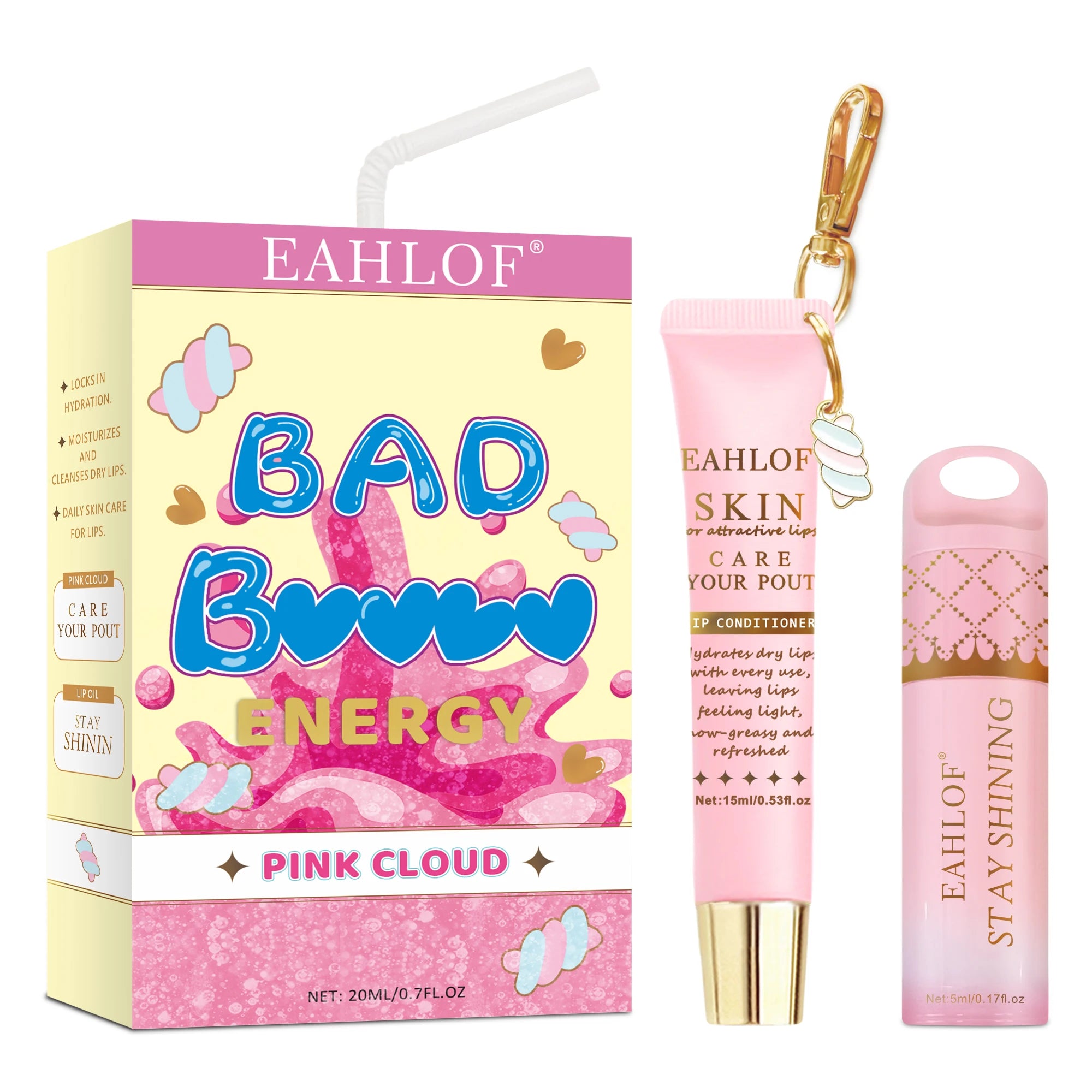 2pcs, bad b--tch lip balm repairs dry lips, all-natural lip mask, long-lasting moisture, moisturizing and intensive lip care