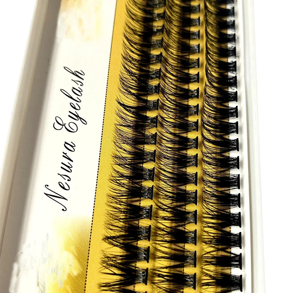 VIP customer customization 40D 60D 80D Mink Eyelashes 60 Bundles Natural Eyelash extension 3D Russia Individual Eyelash Cluster
