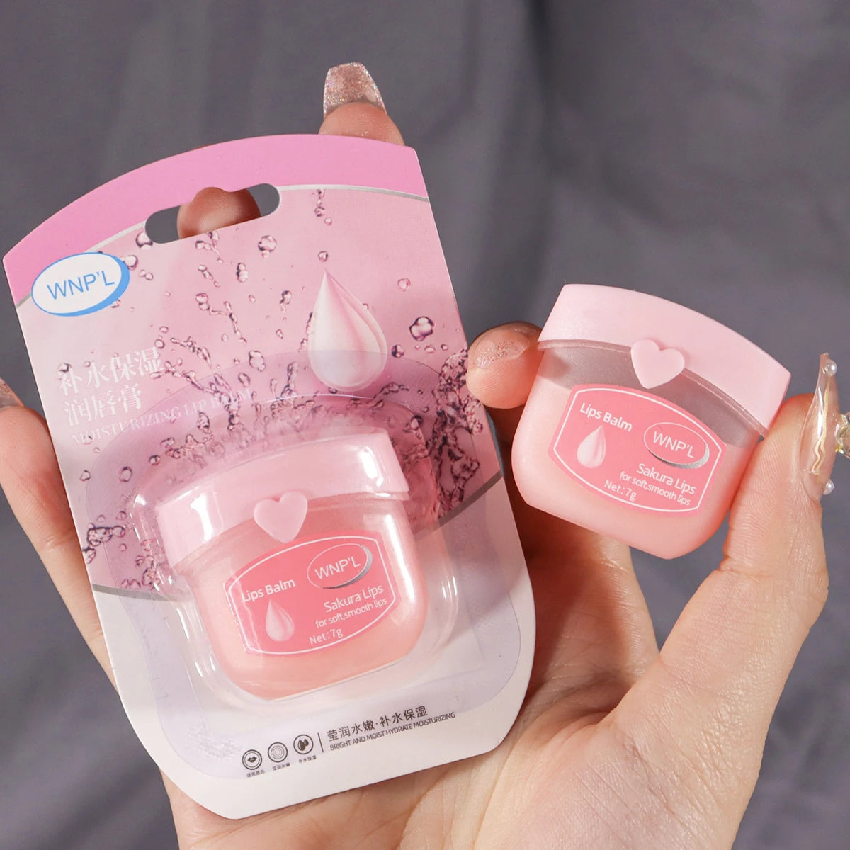 Moisturizing Vaseline Lip Balm, Hydrating Lip Mask for Dry Cracked Lips, Long-Lasting, Skin-Friendly, Unisex, Certified