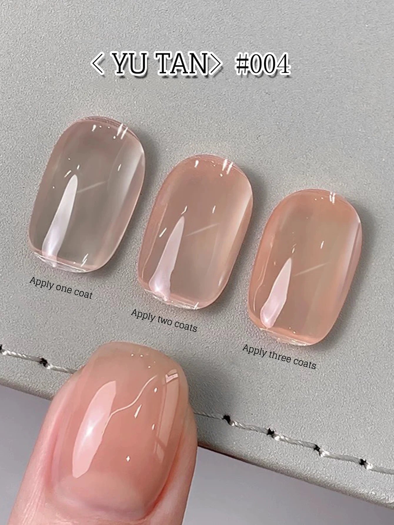 MIANEL  12ML Japanese Style Fairy Gel Nail Polish White Pink Nude Color Ice Clear Nail Polish Pink Nails Summer Nails 1-24pcs