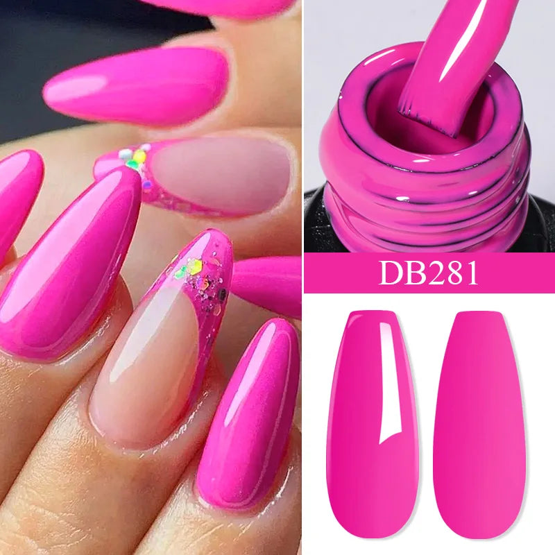 7ML Ice Transparent Glass Bead Moonlight Cat Eye Magnet Gel Nail Polish Jelly Ultra Shine Glitter Semi Permanent Soak Off UV Gel