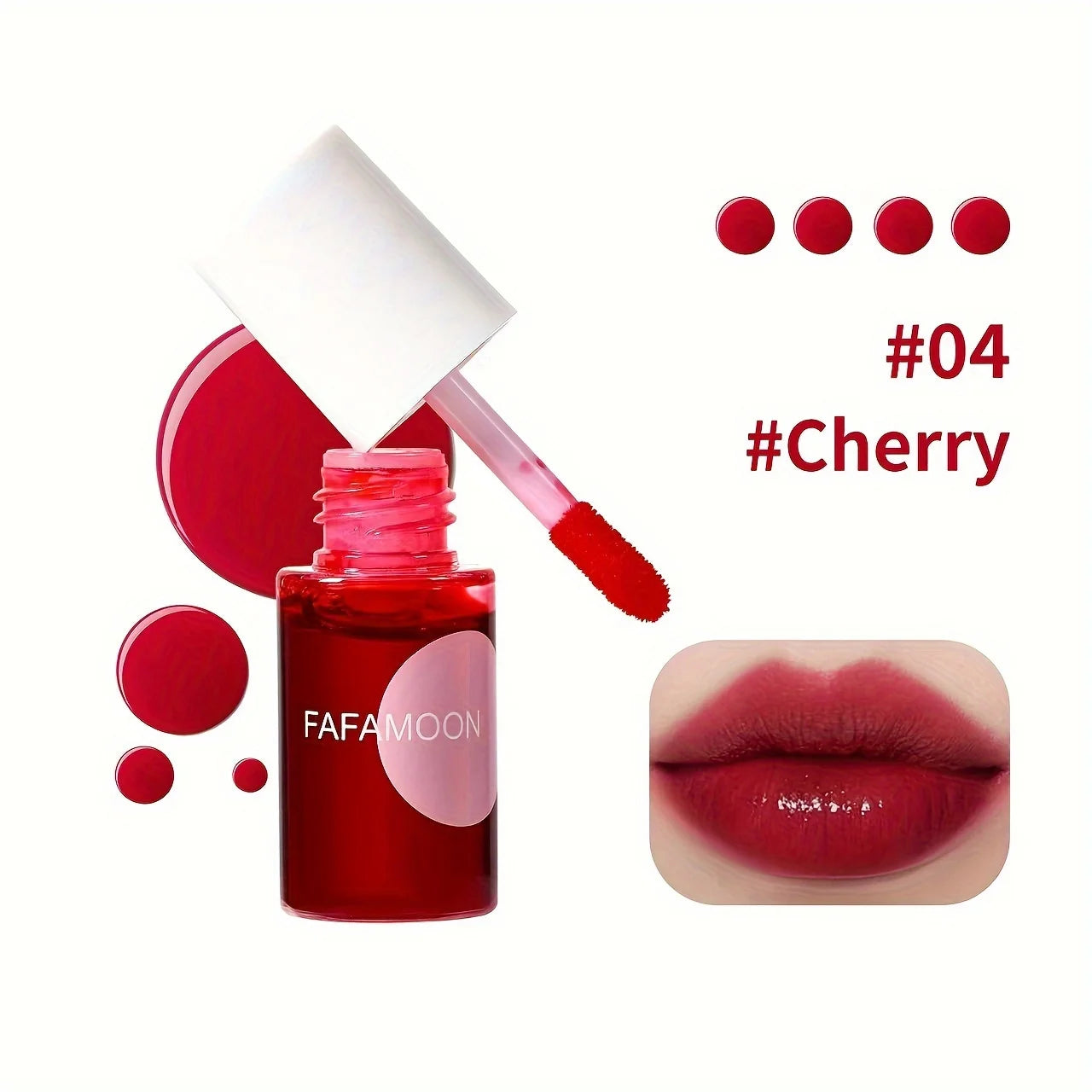Fruity Lip Tint Water Gloss - Moisturizing Waterproof 7.1ml