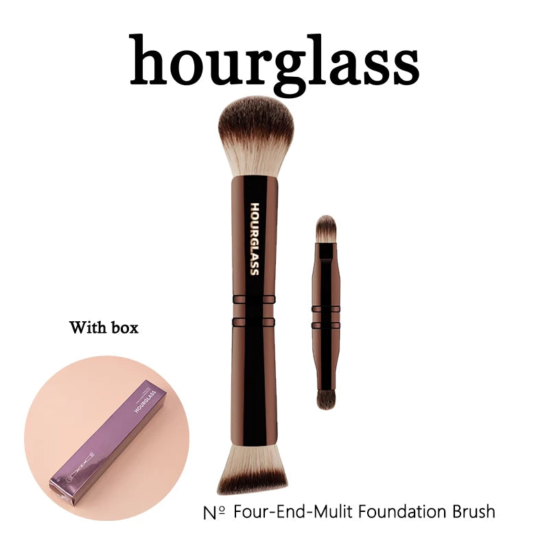Seamless Finish Concealer Brush Angled Concealer Brush Face Buildable Coverage Liquid Cream Concealer Makeup Tool