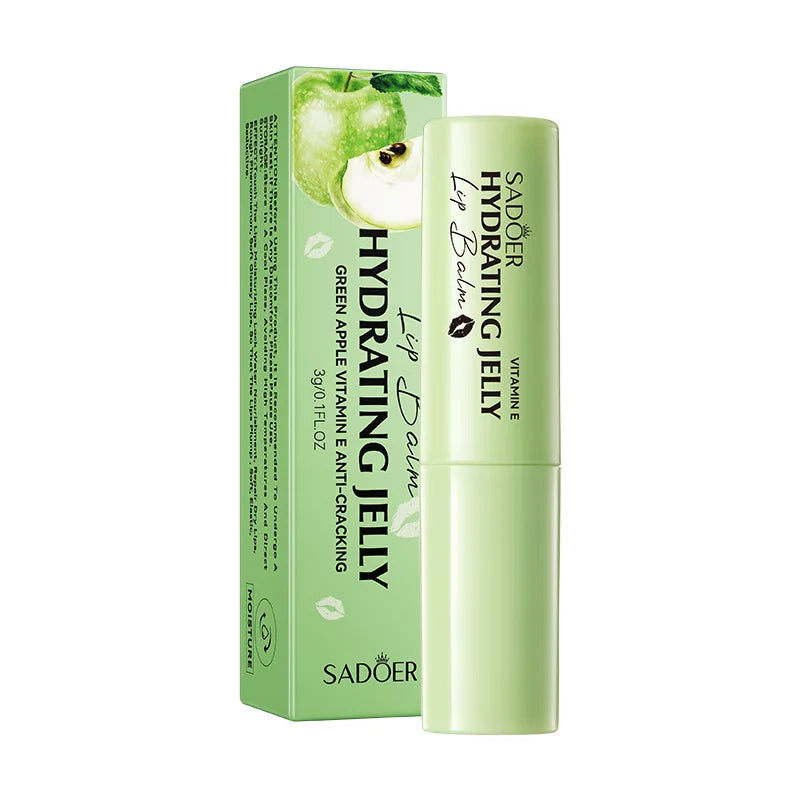 SADOER Fresh Fruit Lip Balm Moisturizing Anti Cracking Repair Nourishing Hydrating Lipstick Beauty Skin Care