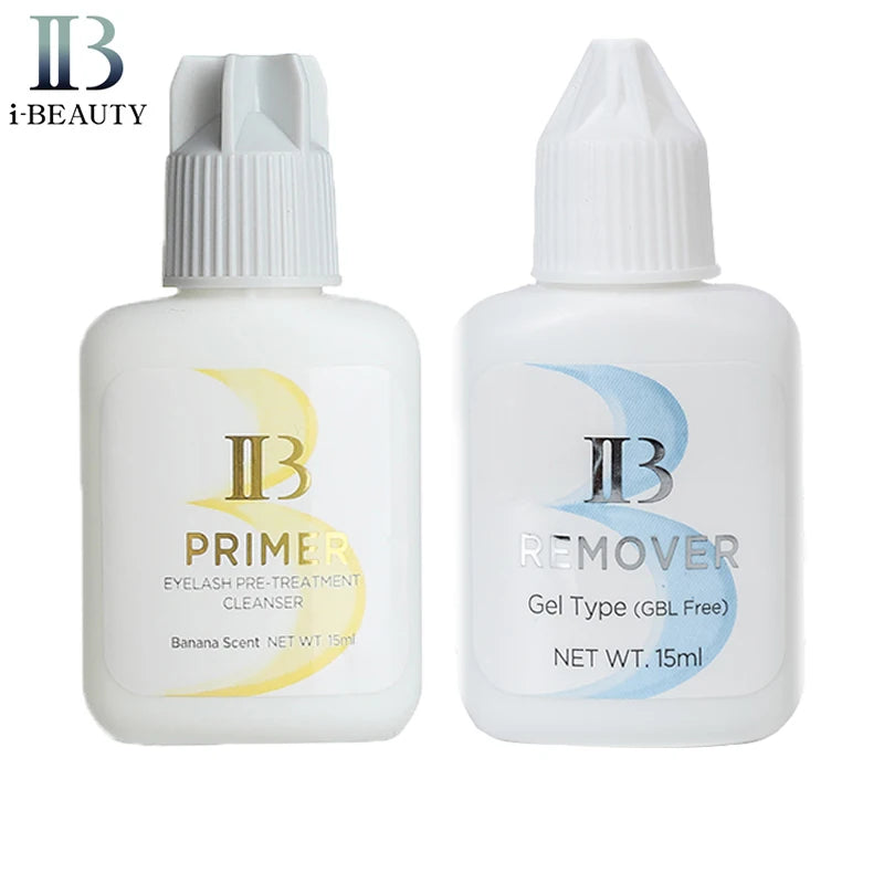IB Primer Premium Glue Remover GBL Free Eyelash Extension I Beauty Super Bonder Glue 15ml False Lash Adhesive