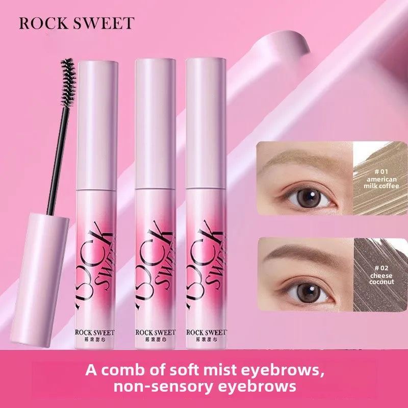 ROCK SWEET eyebrow dye lasting waterproof and sweat-proof natural three-dimensional wild eyebrow pencil