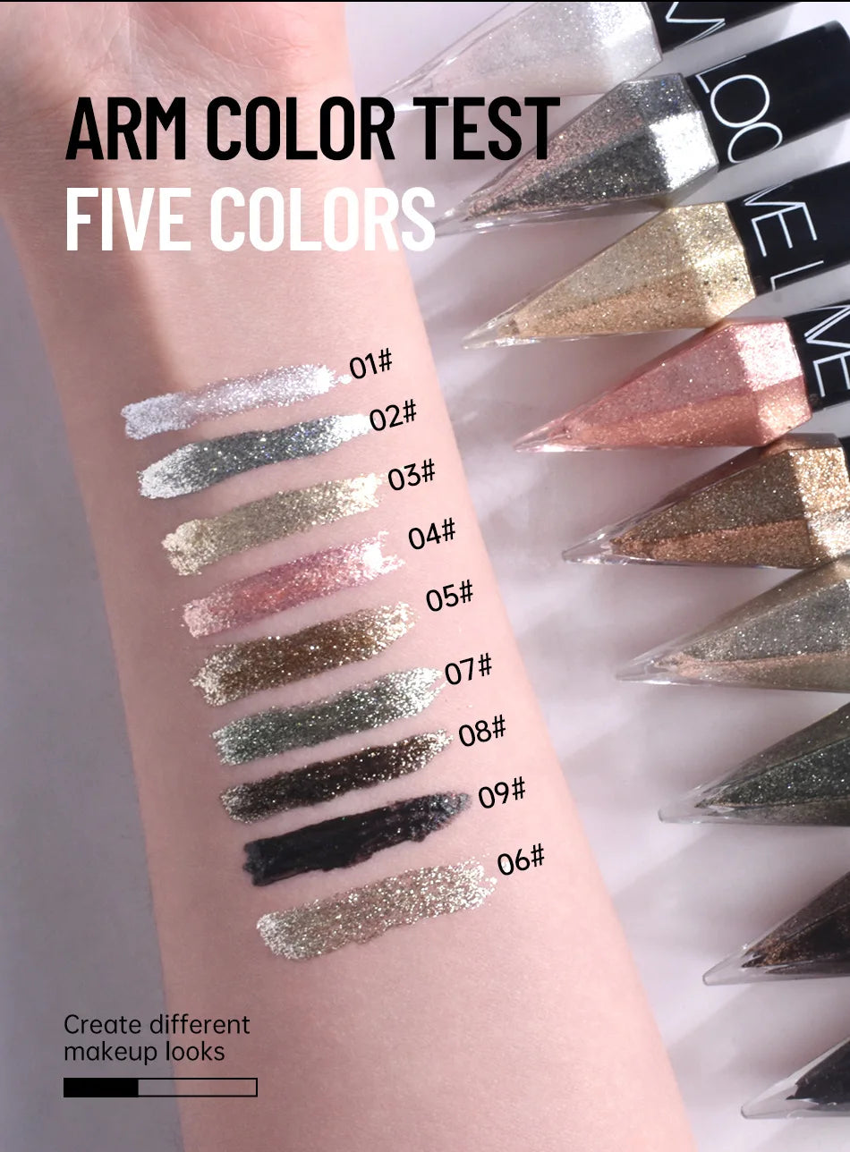 Diamond Sparkling Liquid Eyeliner - Waterproof Quick Dry