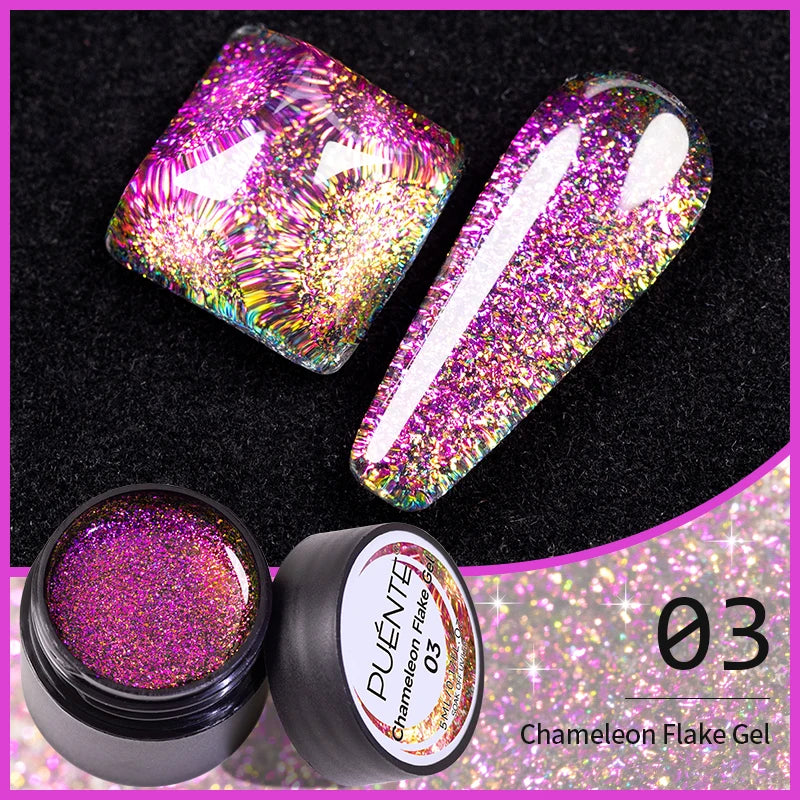 7.5ML Sparkling Rainbow Cat Magnetic Gel Nail Polish Pinkish Purple Laser Cat Eye Gel Soak Off UV Nail Art Varnish For Manicure