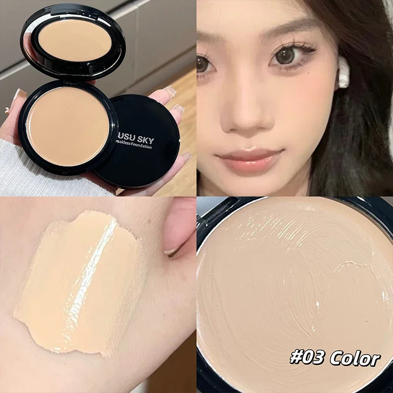 Soft Focus Cream Foundation Palette Silky Texture Moisturizing Concealer Long-lasting Makeup Brightening Modifying Dullness