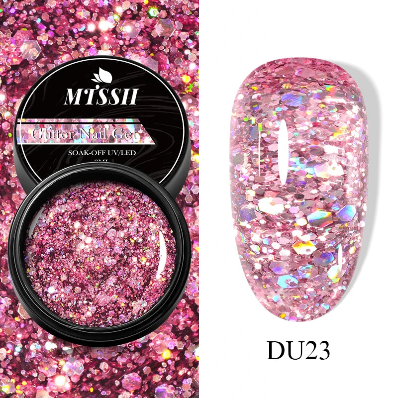 Mtssii 8ml Metallic Painting Nail Gel Polish Gold Silver Creative Elastic Nail Gel for PaintingDrawing Magic Mirror Gel Varnish