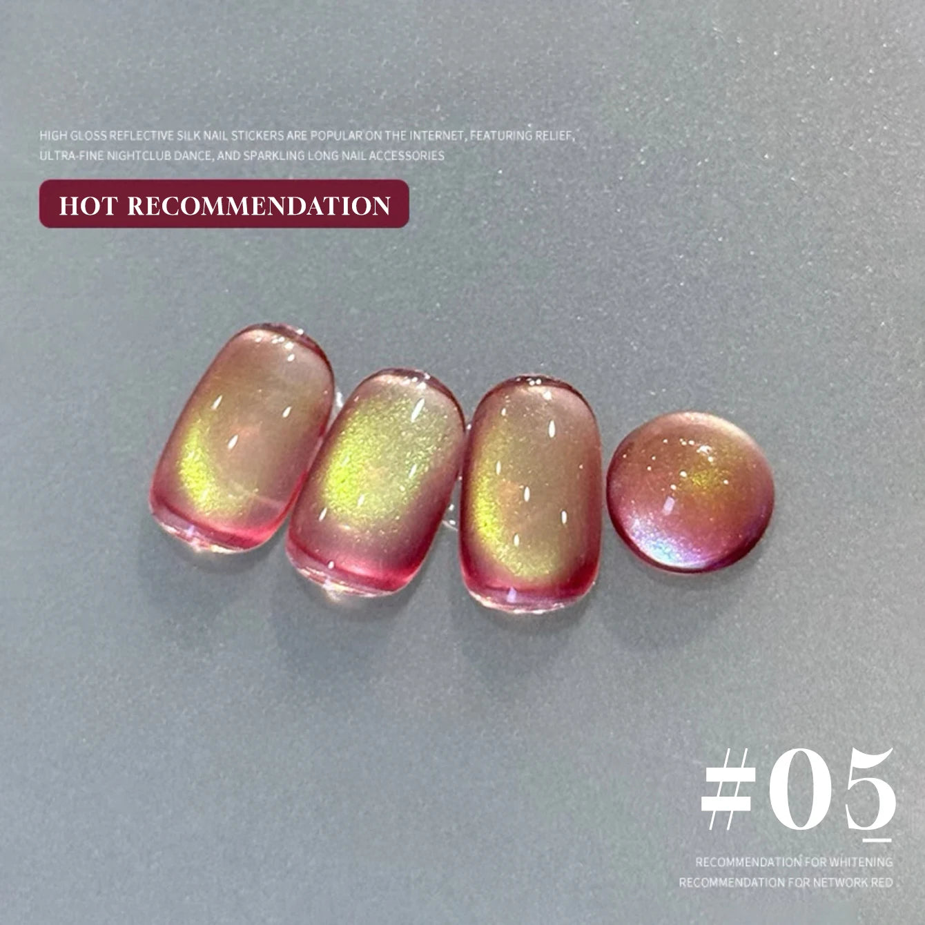 MIANEL 12ML Emperor Green Cat Eye Gel Nail Polish Whitenning Nails Green Nails Suitable For Nail Salons Nail Supplies  1-21pcs