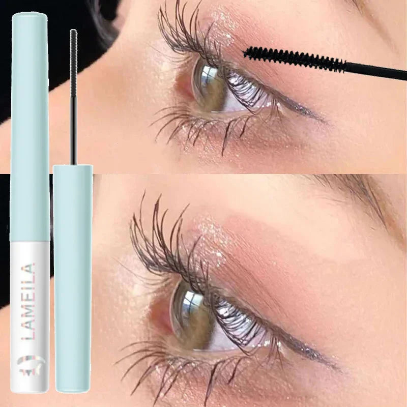 Ultra-fine Brush Lengthening Mascara - Black Waterproof 3D Lash