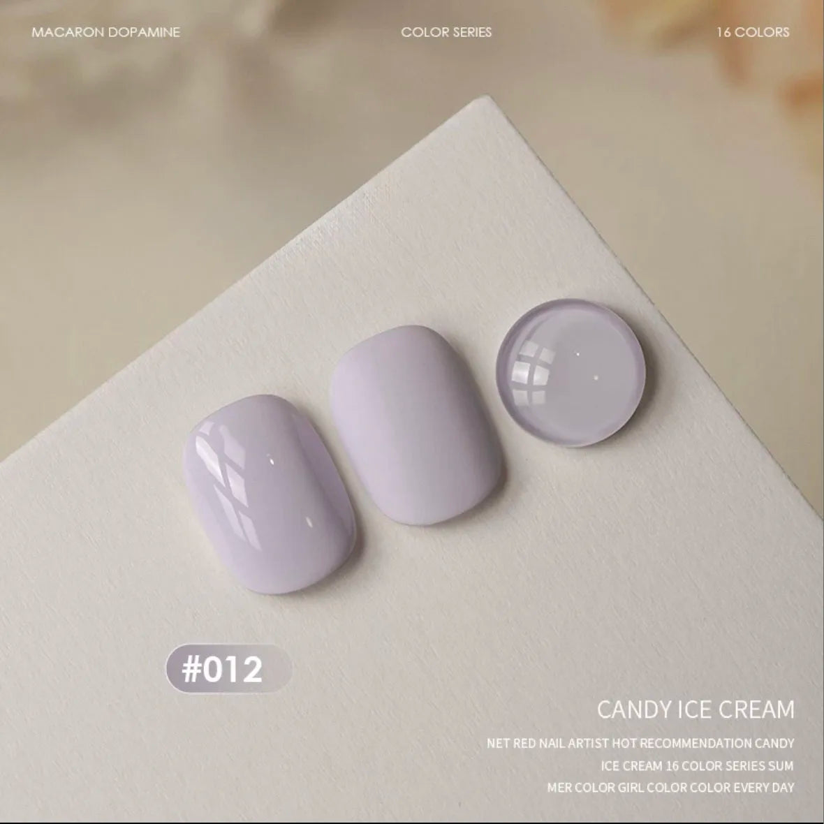 MIANEL 12ML 1-6PCS 2026 New Release Jelly Dopamine Candy Gel Nail Polish - Multi-Color Nude Sheer Finish Bestseller