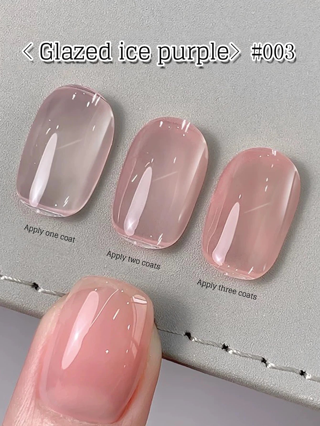 MIANEL  12ML Japanese Style Fairy Gel Nail Polish White Pink Nude Color Ice Clear Nail Polish Pink Nails Summer Nails 1-24pcs