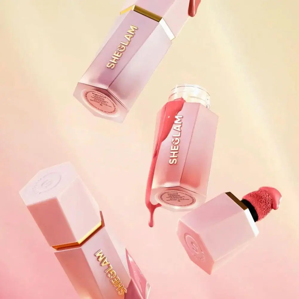SHEGLAM make up Liquid Blush Facial Nourishing Blusher Gel Cream Multi-purpose Lip Gloss Makeup Blush wholesale highlighter