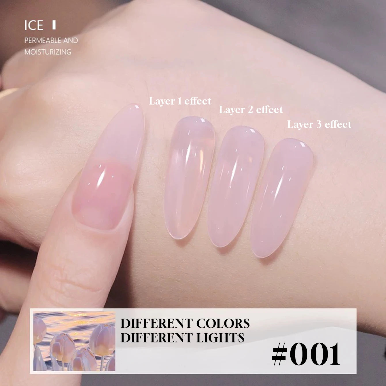 MIANEL  12ML Japanese Style Fairy Gel Nail Polish White Pink Nude Color Ice Clear Nail Polish Pink Nails Summer Nails 1-24pcs