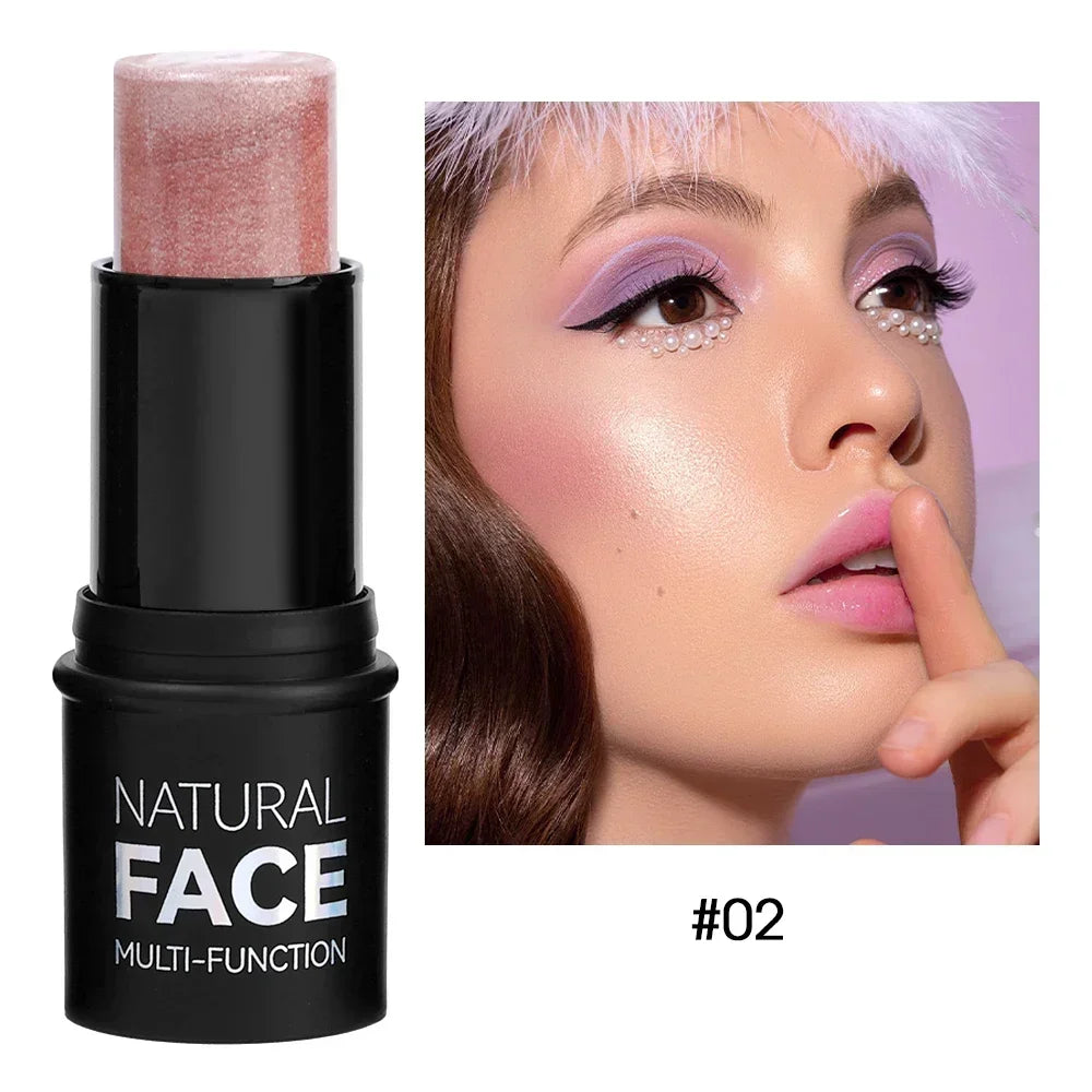 Waterproof Double-end Contouring Bronzer Stick Lasting Natural Matte Concealer Highlighter Pencil Corrector Skin Tone Pen Makeup
