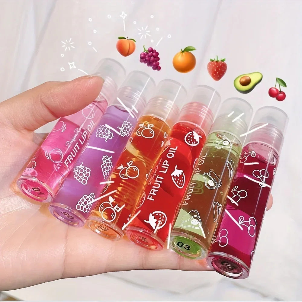 Fresh Fruit Roll-on Lip Oil - Grape Moisturizing Gloss