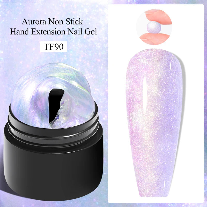 Milky White Nail Extension Gel Clear Nude Building UV Gel For Nails Finger Extensions Form Tips French Nails Manicure Nail Art