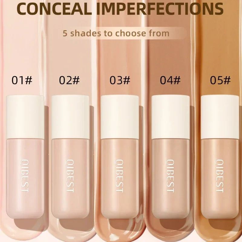 Liquid Foundation Cream Concealer Stick 6 Color Moisturizing Full Coverage Oil-control Natural Lasting Concealer BB Cream Makeup