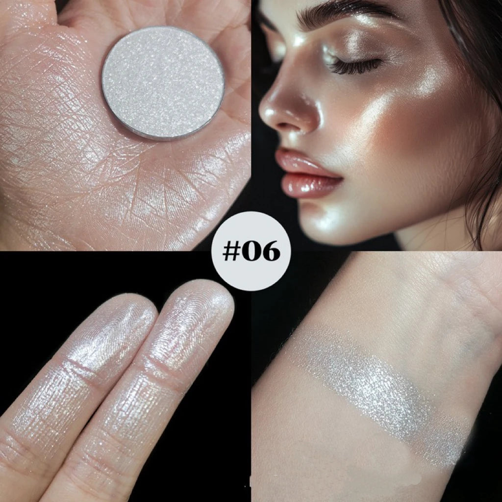 Monochrome Chameleon Highgloss Glitter Multi-use Eye Shadow Powder Glitter Metallic Aurora 3D Nose Shadow Brightening Cosmetic