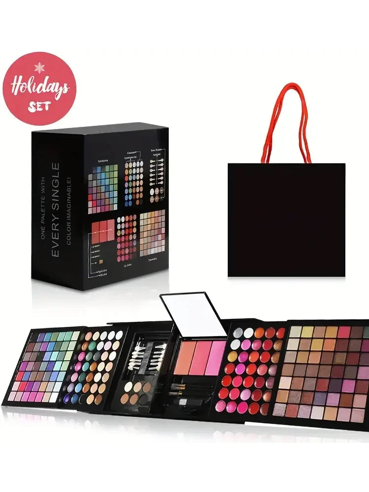 177 Color All-in-One Makeup Set with Mirror - Waterproof Kit