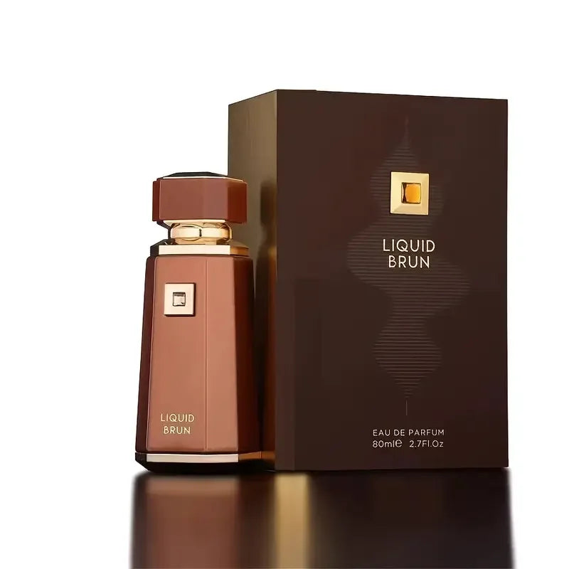 French Avenue Liquid Brun Eau de Parfum Spray 3.4 oz (100 ml) - 12-hour long-lasting Cologne, Eau de Cologne Christmas gift
