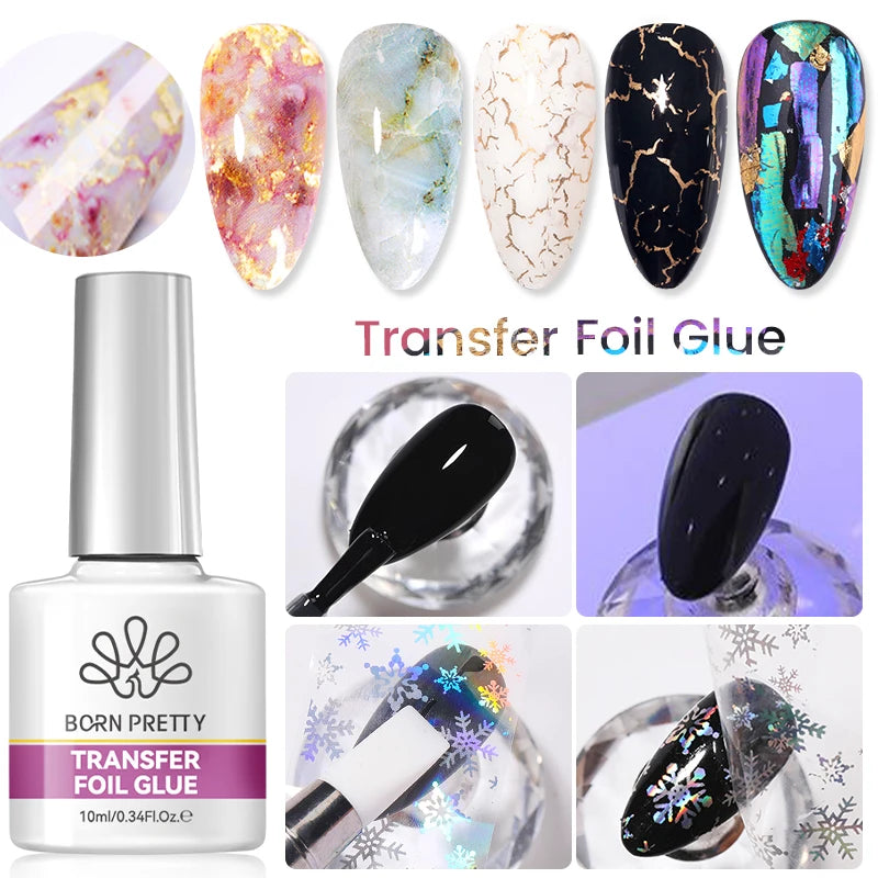 BORN PRETTY 10ml Rhine Lake Blue Cat Magnetic Gel Dark Blue Glitter Soak Off UV Gel Nail Art Varnish Manicure Nail Art Salon