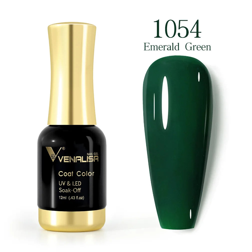 Venalisa 12ml Platinum Gel Nail Polish Super Shiny Effect Nail Gel Perfect Soak off UV&LED Nail Color Foil Chrome Gel Polish