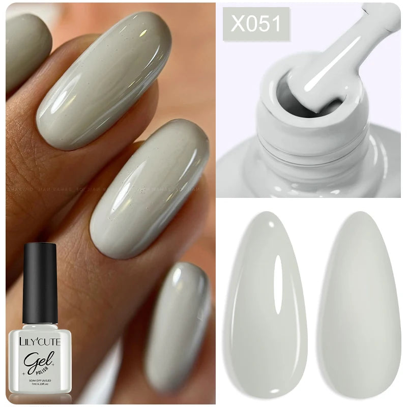 LILYCUTE 5ml Super Bright Metallic Painting Liner Gel Nail Polish UV LED Painting Gel Nail Art Drawing Stripe Pull Line UV Gel