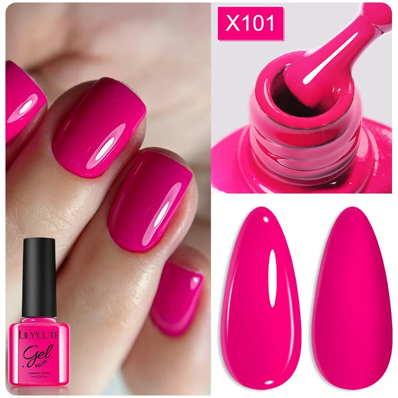 LILYCUTE 5ml Super Bright Metallic Painting Liner Gel Nail Polish UV LED Painting Gel Nail Art Drawing Stripe Pull Line UV Gel
