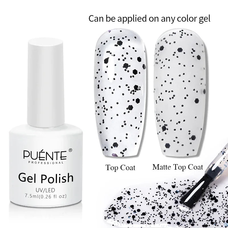 PUENTE Fruit Series Cat Magnetic Gel Nail Polish Summer Green Purple Pink Cat Eye Nail Gel Soak Off UV Semi-Permanent Varnish
