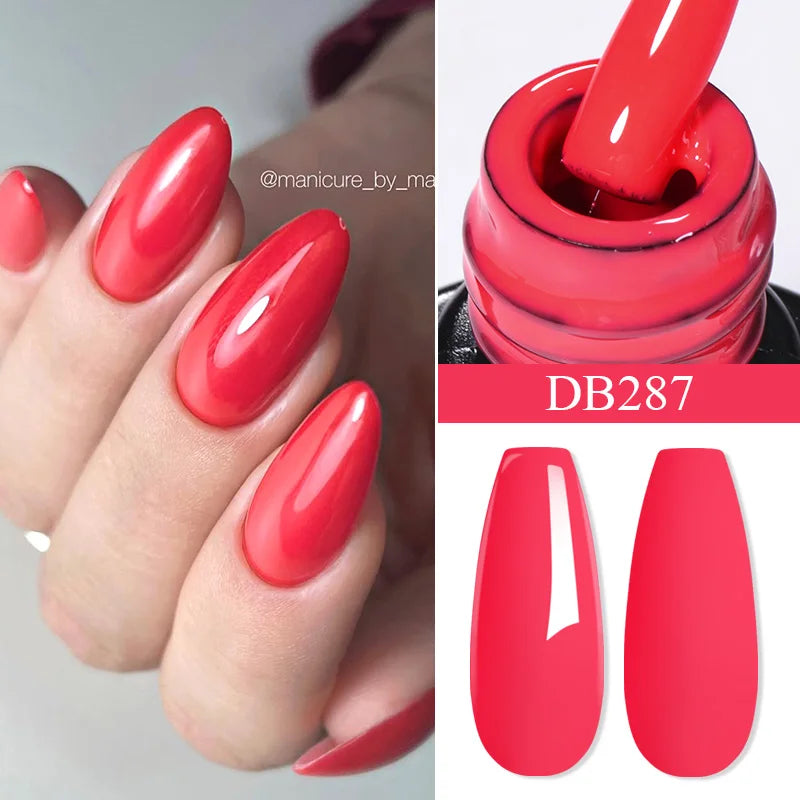 7ML Ice Transparent Glass Bead Moonlight Cat Eye Magnet Gel Nail Polish Jelly Ultra Shine Glitter Semi Permanent Soak Off UV Gel
