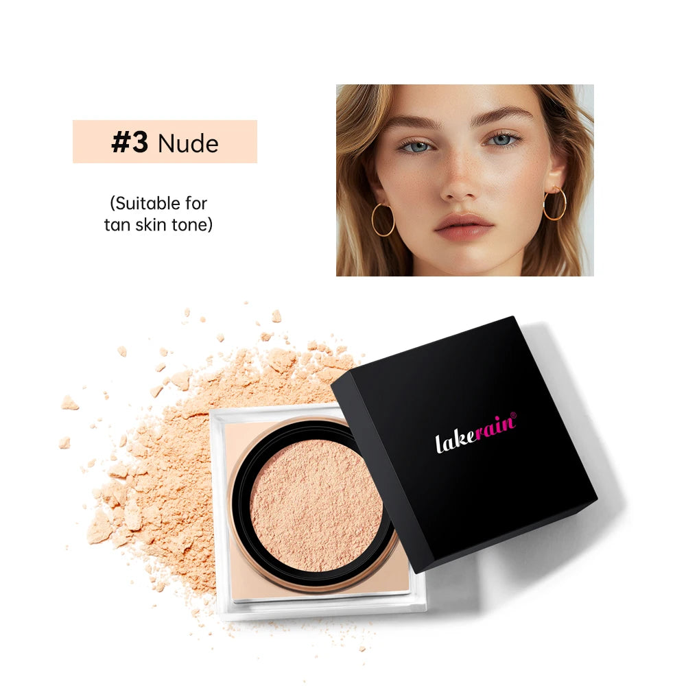 Matte Loose Baking and Setting Powder powder Oil Control Natural Face Matte Waterproof Brightening Loose Powder Makeup