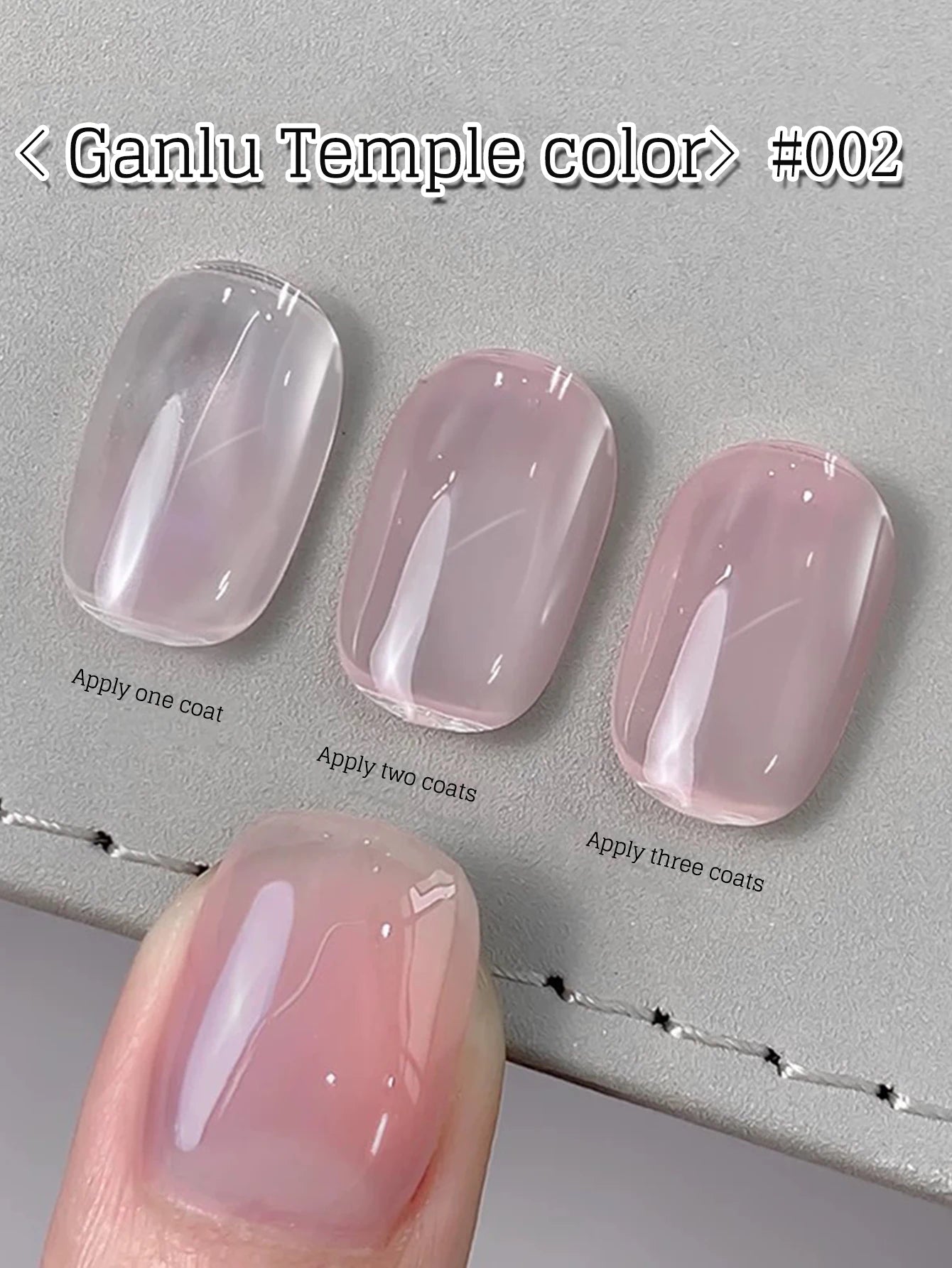 MIANEL  12ML Japanese Style Fairy Gel Nail Polish White Pink Nude Color Ice Clear Nail Polish Pink Nails Summer Nails 1-24pcs