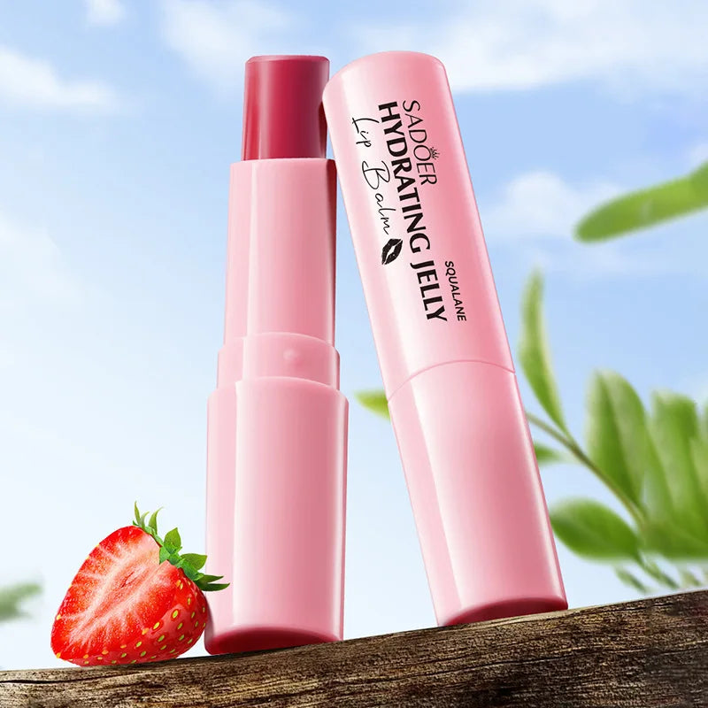SADOER Fresh Fruit Lip Balm Moisturizing Anti Cracking Repair Nourishing Hydrating Lipstick Beauty Skin Care