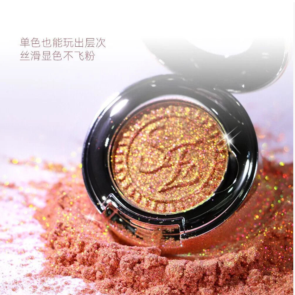 SheenEffect chameleon pigment Eyeshadow Single eye shadow Long-lasting Highlighter Easy to blend portable Makeup Cosmetics