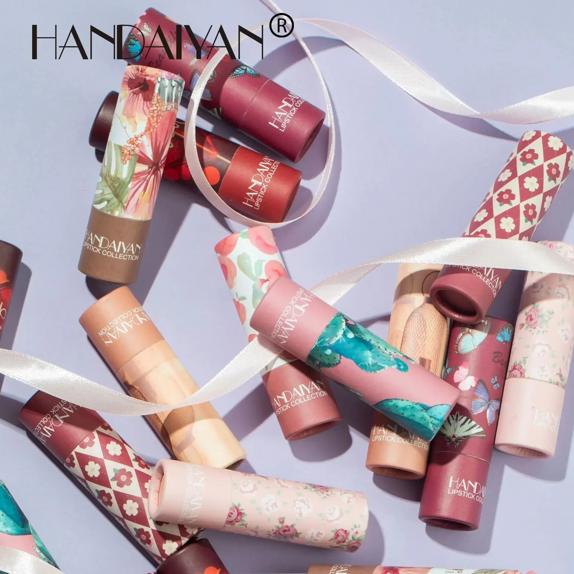 Lipstick Velvet Matte New Nude Moisturizing Tint Lip Balm Cream Pigment 8-color Luxury Lip Makeup Waterproof Cosmetic