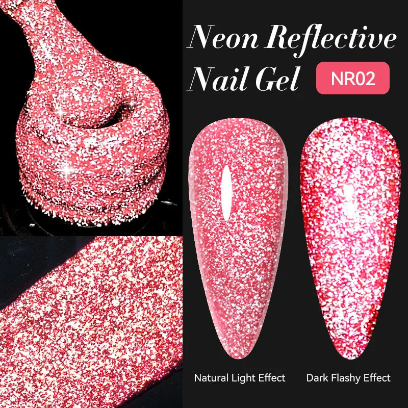 LILYCUTE 5ml Super Bright Metallic Painting Liner Gel Nail Polish UV LED Painting Gel Nail Art Drawing Stripe Pull Line UV Gel