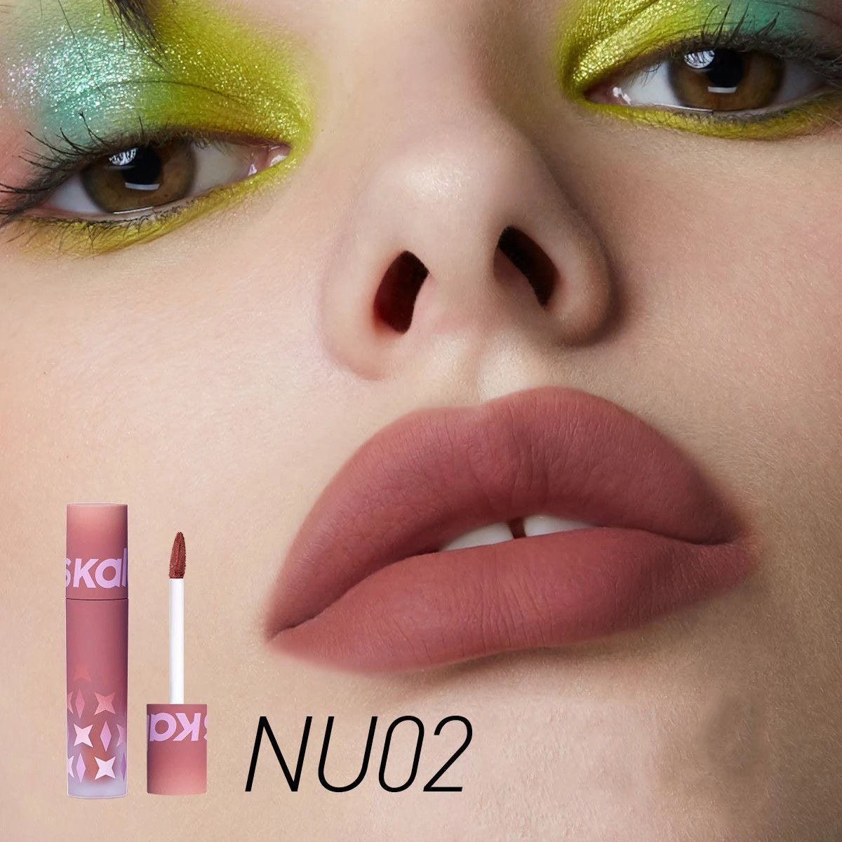 Kaleidos Velvet Matte Lip Stick Lip Cream Matte Finish Nude Colours Lip Tint Waterproof Lipgloss Long Lasting Vegan Makeup