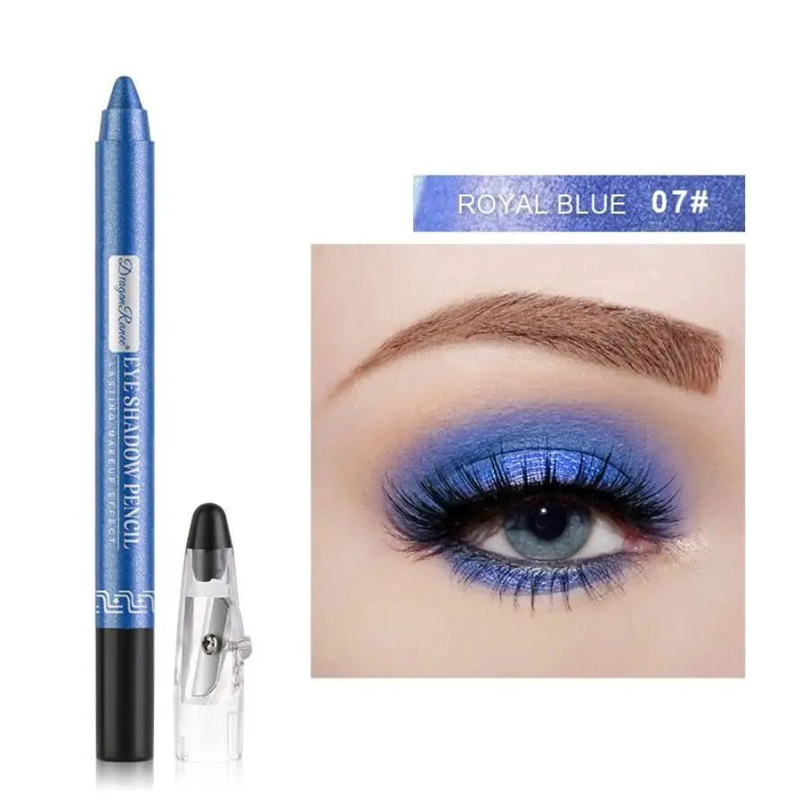 Eyeshadow Pen, Eyeliner Pen, Eyeshadow Stick, Under-Eye Shadow Pen, Pearlescent Eyeshadow Pen with Sharpener, Foam Pen, Single-Color Eyeshadow Pen, Pearlescent Under-Eye Shadow, Highlighter, Smudge-Proof