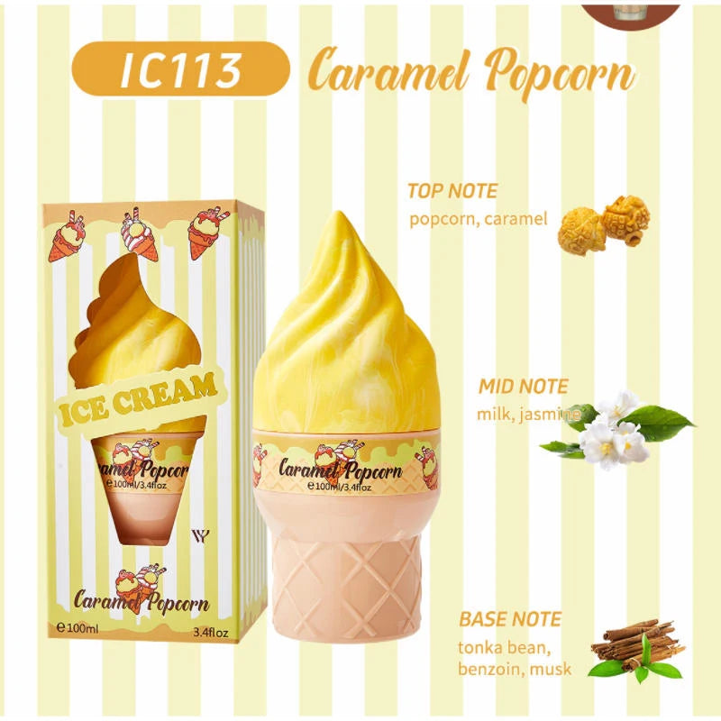 Ice Cream Cute Perfume Brand Long-lasting Eau De Toilette Floral Fruity Citrus Rose Charming Sweet Fragrance Women Body Spray
