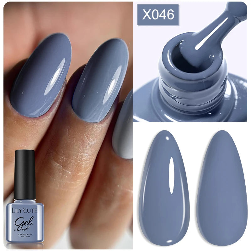 LILYCUTE 5ml Super Bright Metallic Painting Liner Gel Nail Polish UV LED Painting Gel Nail Art Drawing Stripe Pull Line UV Gel