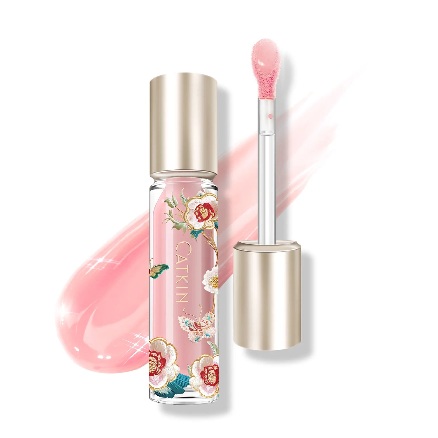 CATKIN Lip Essence Lipstick Lip Glaze Mirror Water Gloss Lip Gloss Moisturizing Glass Dudu Lip Lotion Lip Gloss 3.5g