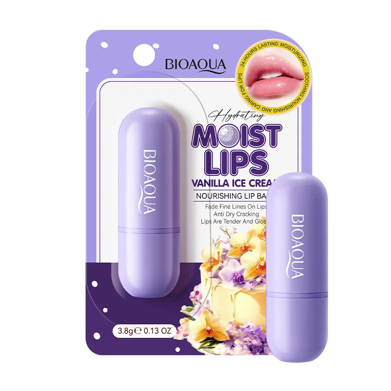 Vanilla Coconut Lip Balm 3.8g – Sweet Dessert-Inspired Scent, Nourishing and Hydrating Formula for Soft, Smooth Winter Lips