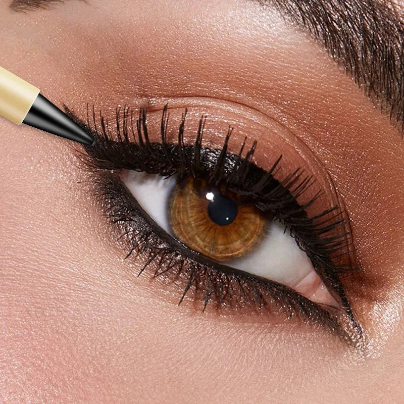 Waterproof eyeliner, long-lasting gel eyeliner for professional makeup, 2 pieces